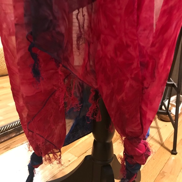 ❌Tie dye swimsuit Long Cover up - Picture 3 of 3